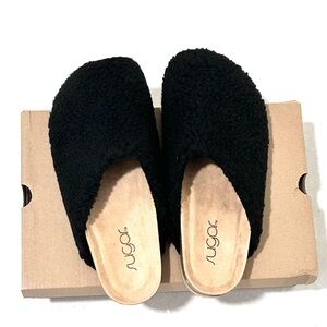 Sugar Women's Cozy Black Slippers